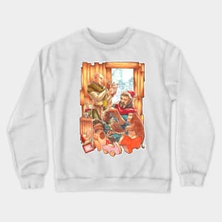 Winter Warmers: The Elf and the Toymaker Crewneck Sweatshirt